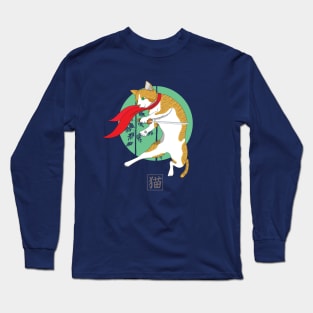 Sword Fight: Cat Ninja Long Sleeve T-Shirt